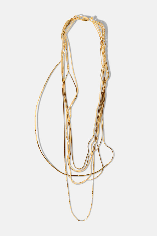 10Y LVK Ketting 01 Verguld Zilver