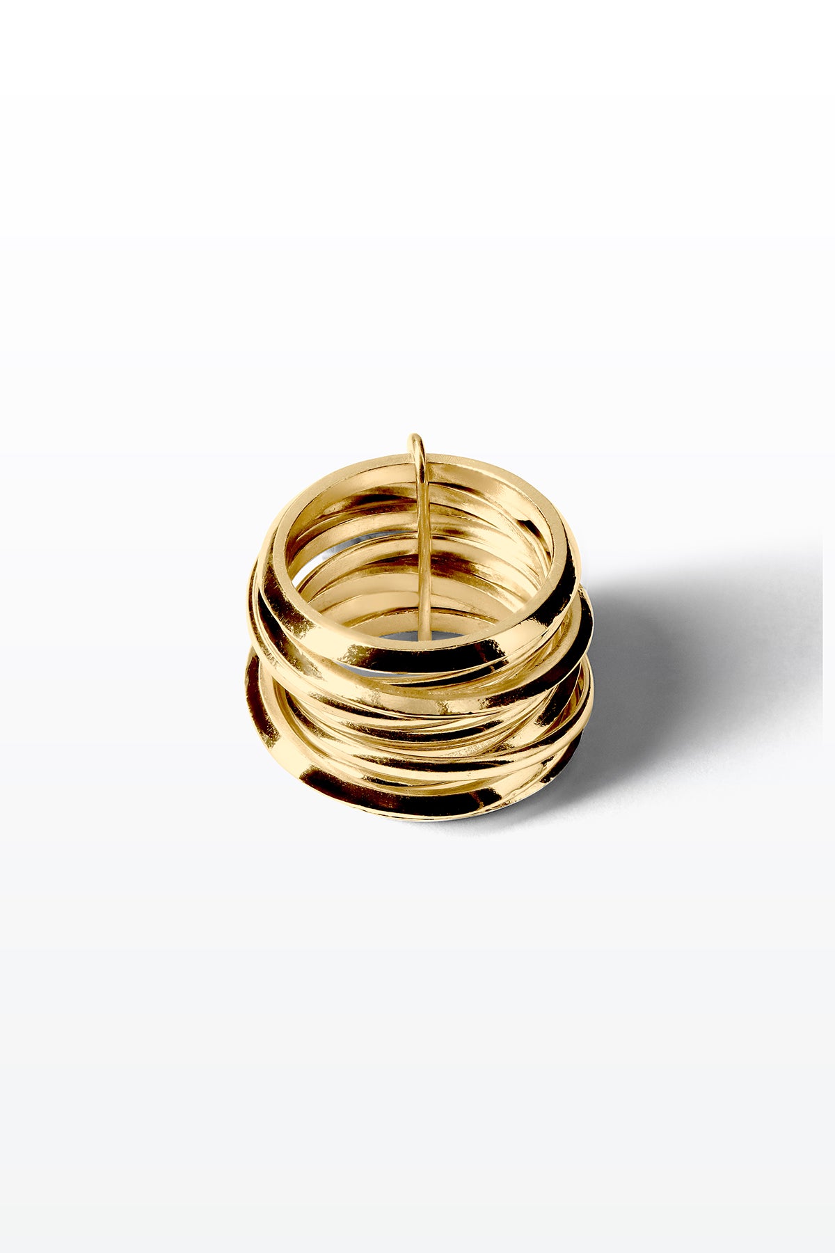 Lucem Ring 06 Gold Plated Silver