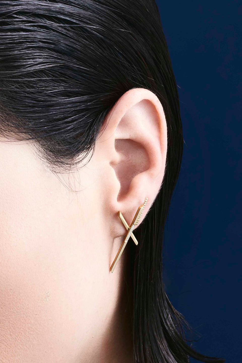 LVK Anthology Earring 13 18K Yellow Gold