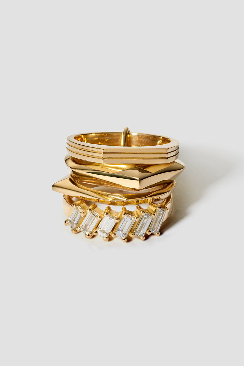 LVK Anthology Ring 10 18K Yellow Gold