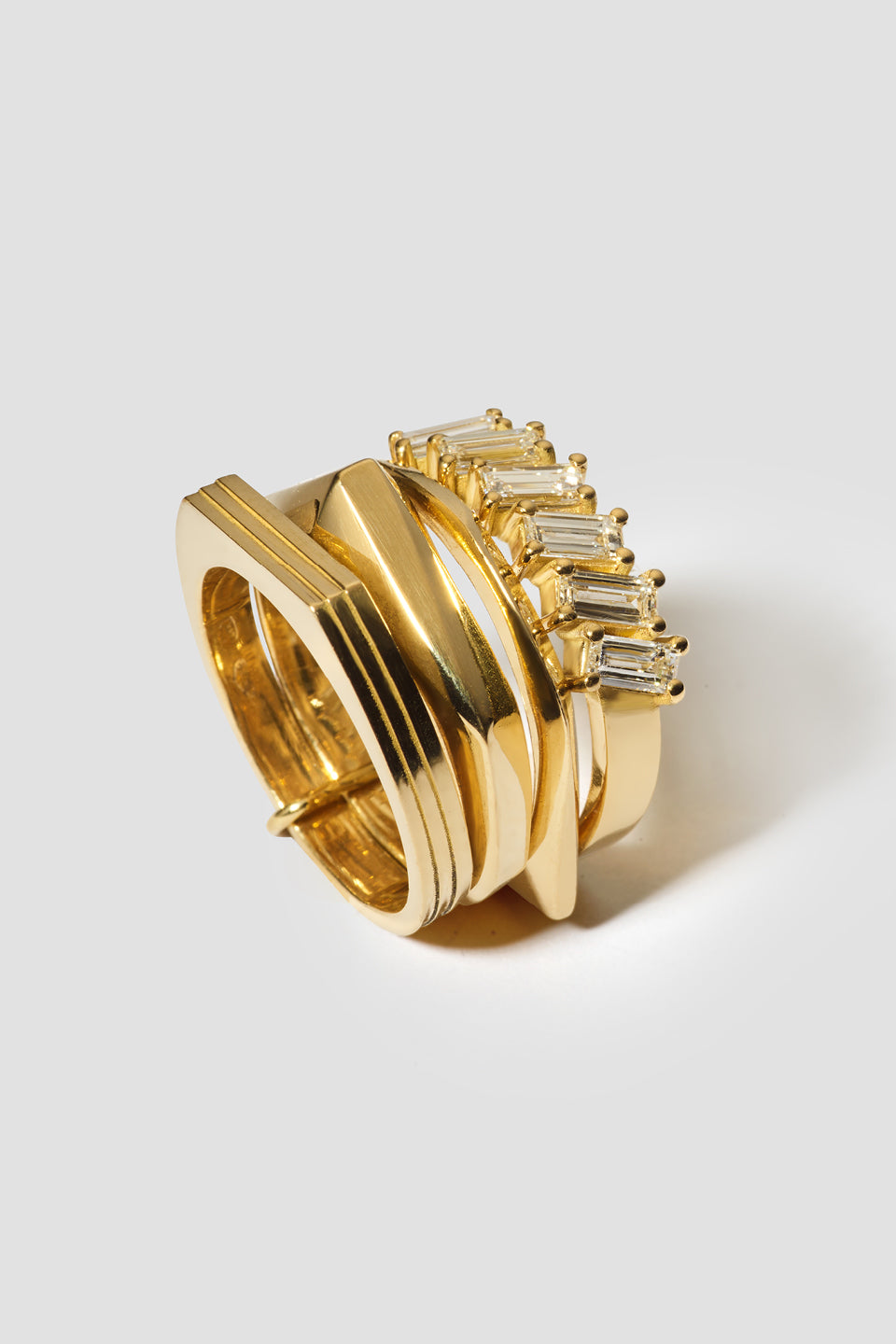 LVK Anthology Ring 10 18K Yellow Gold