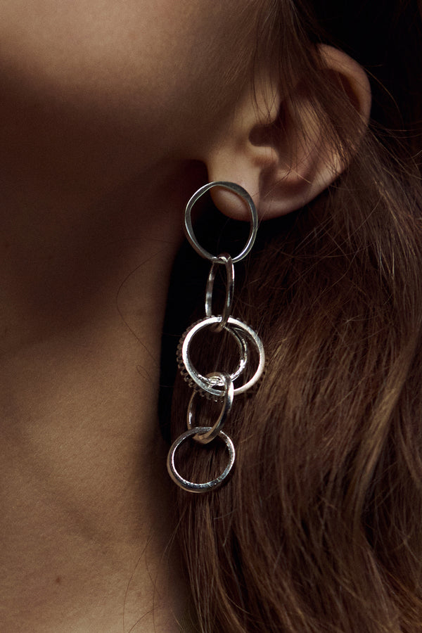 Epoc Earring 02 Silver