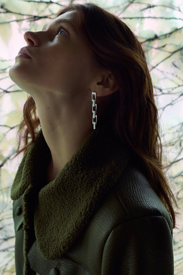 Epoc Earring 01 Silver