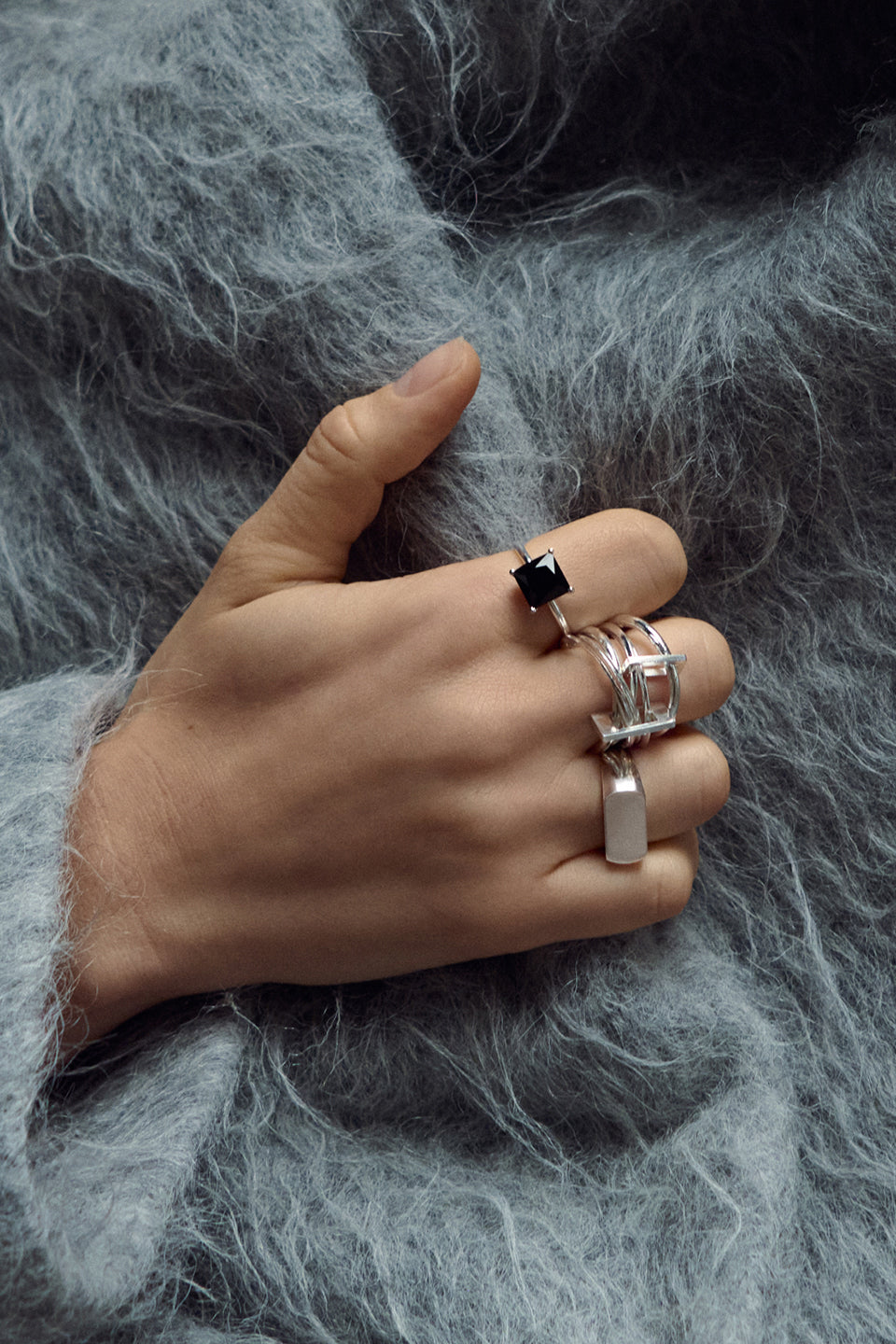 Epoc Ring 01 Silver