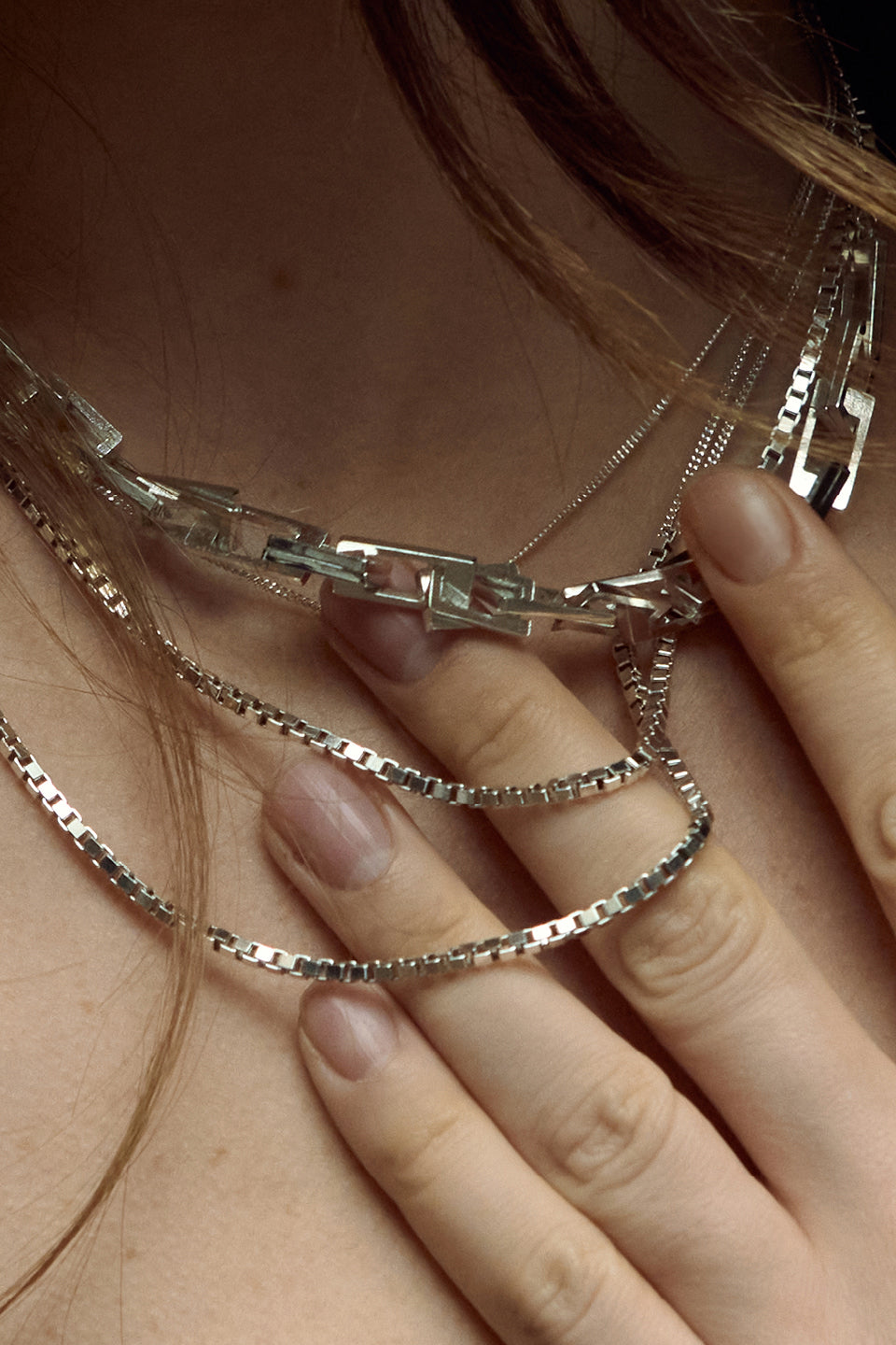 Epoc Necklace 03 Silver