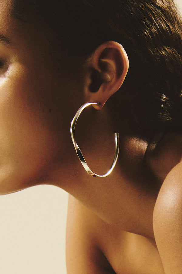 Verto Earring 02 Gold Plated Silver