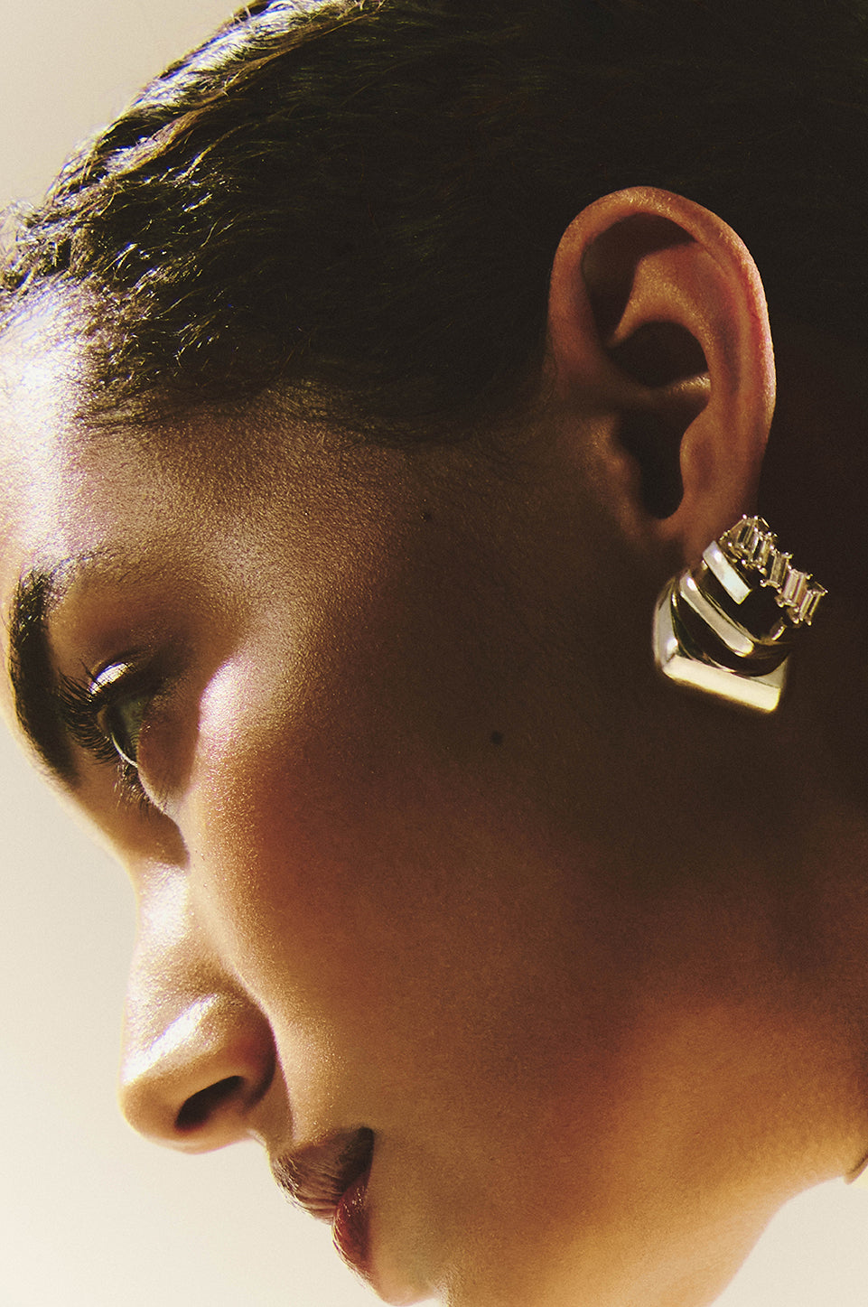 Verto Earring 01 Silver