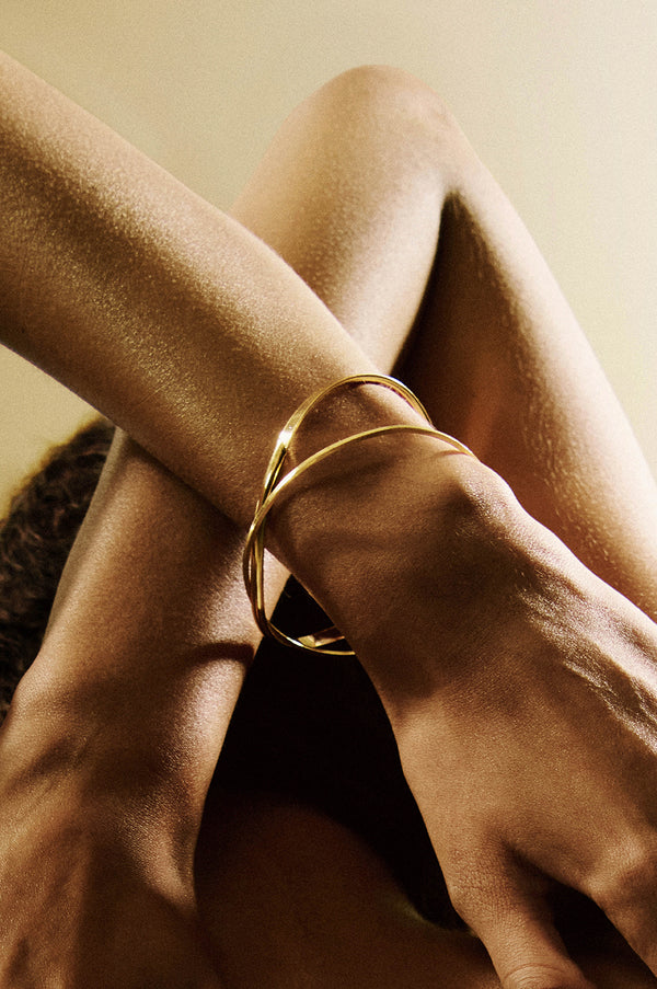 Verto Bracelet 02 Gold Plated Silver