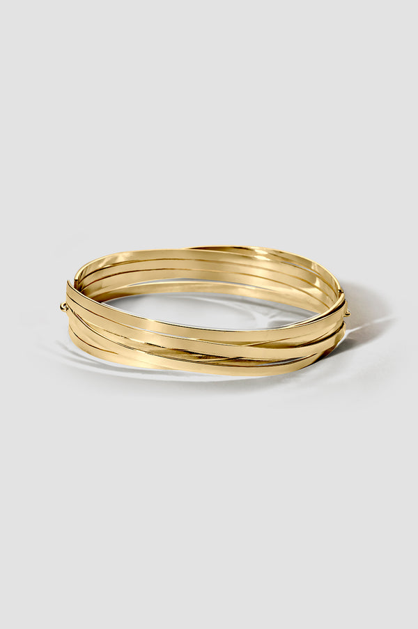Sync Bracelet 03 Gold Plated Silver
