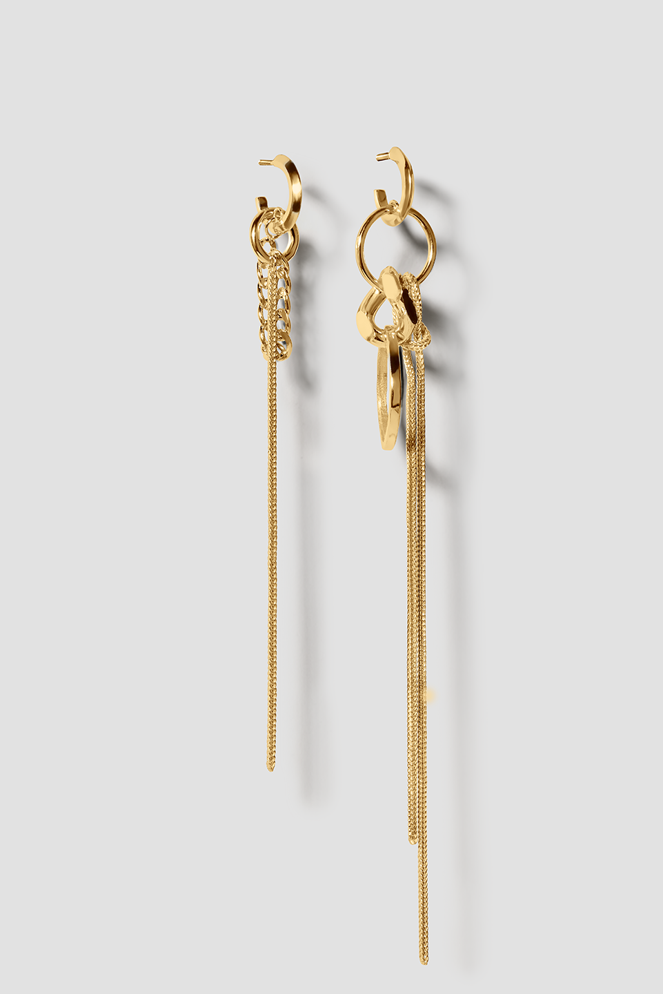 Noctis Earring 07 Gold Plated Silver