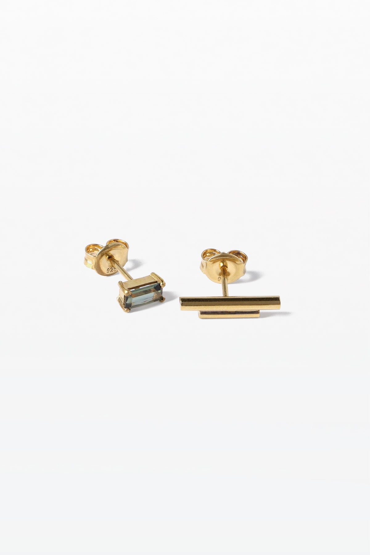 Forma Earring 01 Gold Plated Silver