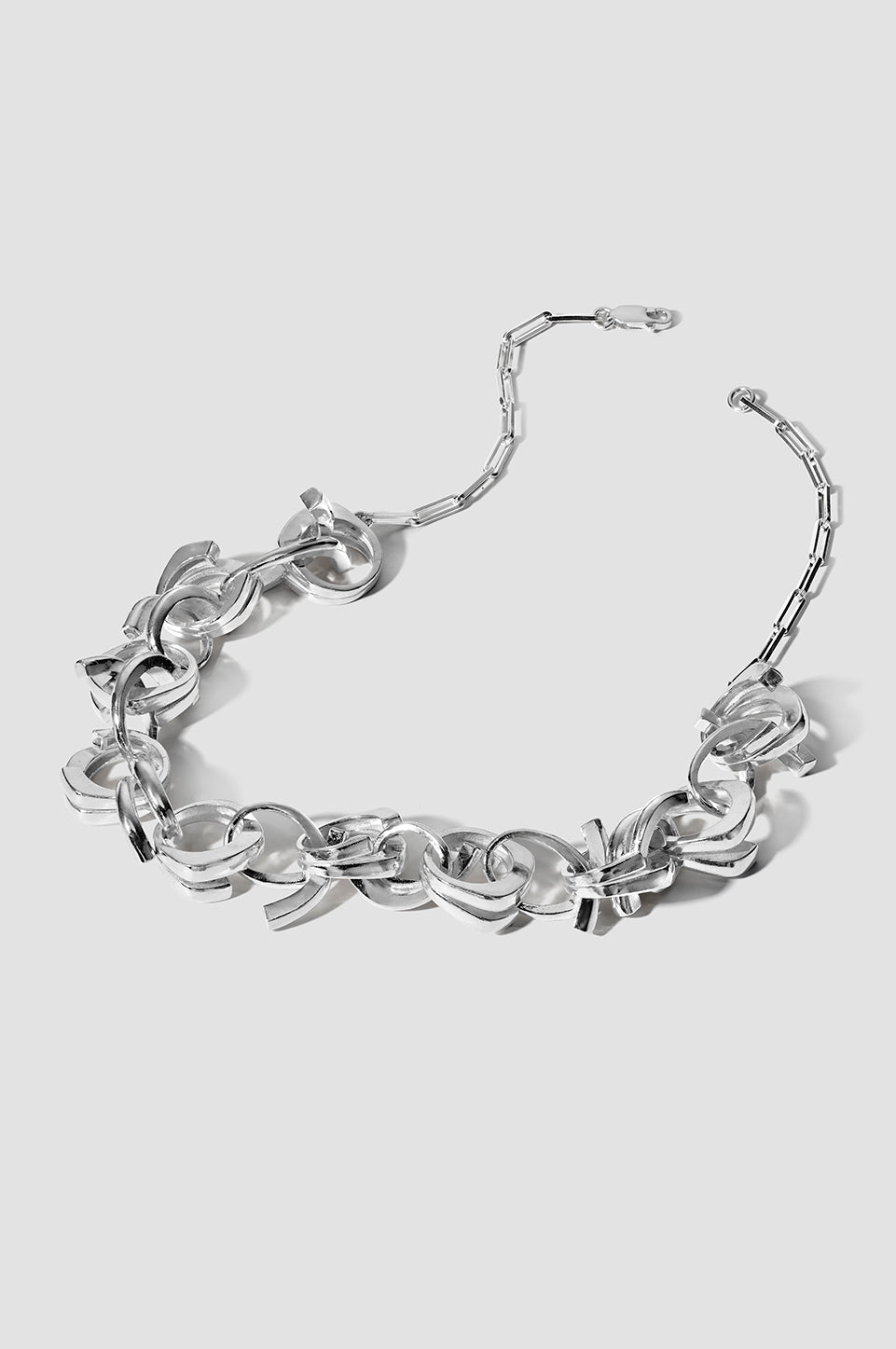 Verto Necklace 01 Silver