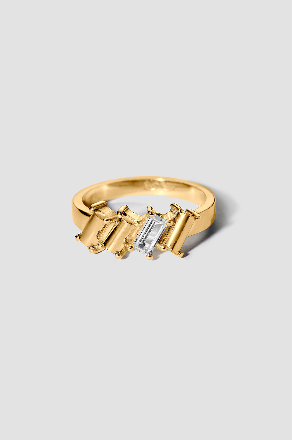 Verto Ring 06 Gold Plated Silver