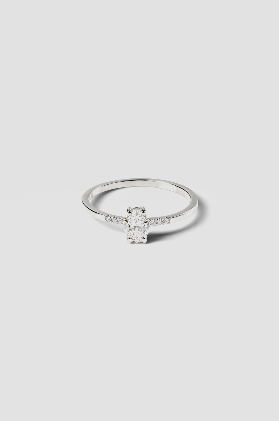 2 . 1 LVK Ring 01 18K White Gold