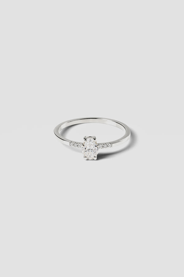 2 . 1 LVK Ring 01 18K White Gold