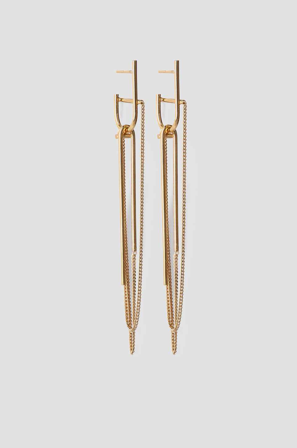 Forma Earring 07 Gold Plated Silver