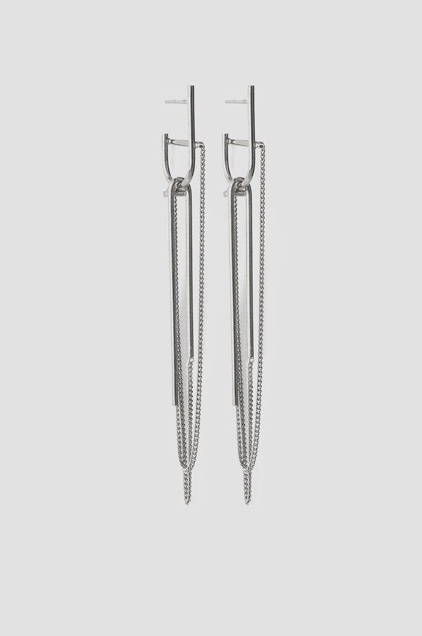 Forma Earring 07 Silver