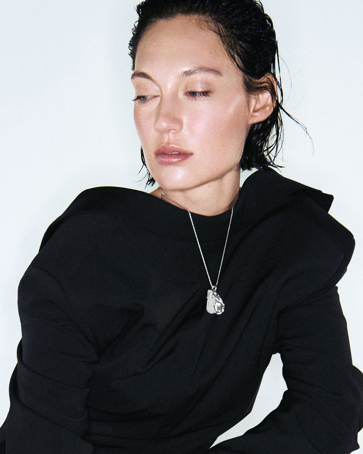 Collier Fragma 04 en argent massif