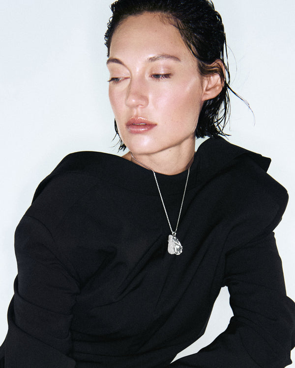 Collier Fragma 04 en argent massif