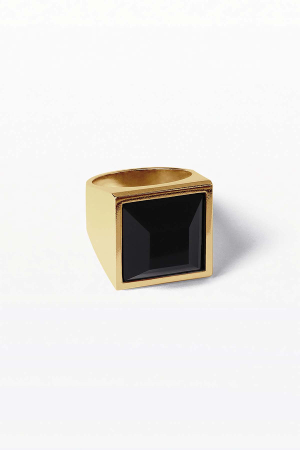 Forma Ring 05 Gold Plated Silver