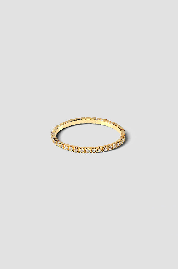 Mirrar Ring 08 18K Geelgoud