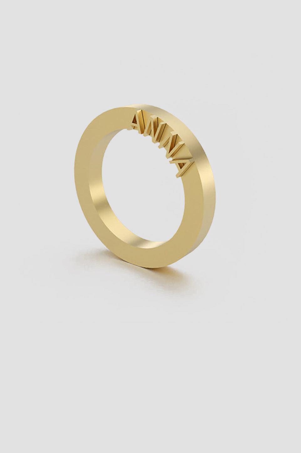 Ode. Ring 03 18K Yellow Gold