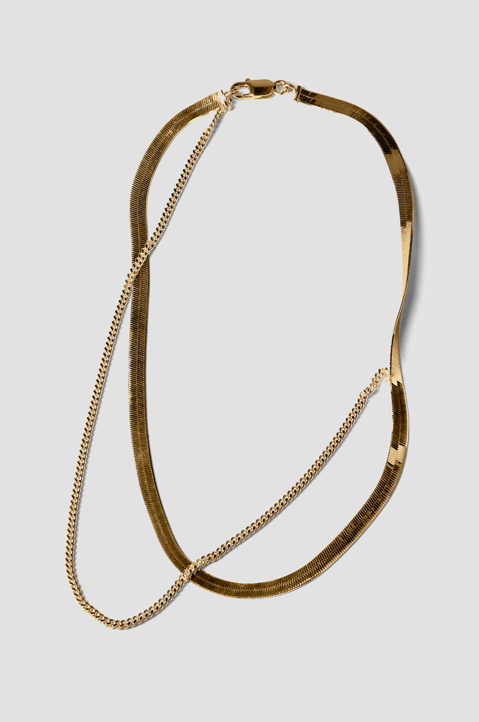 Summa Necklace 02 Gold Plated Silver