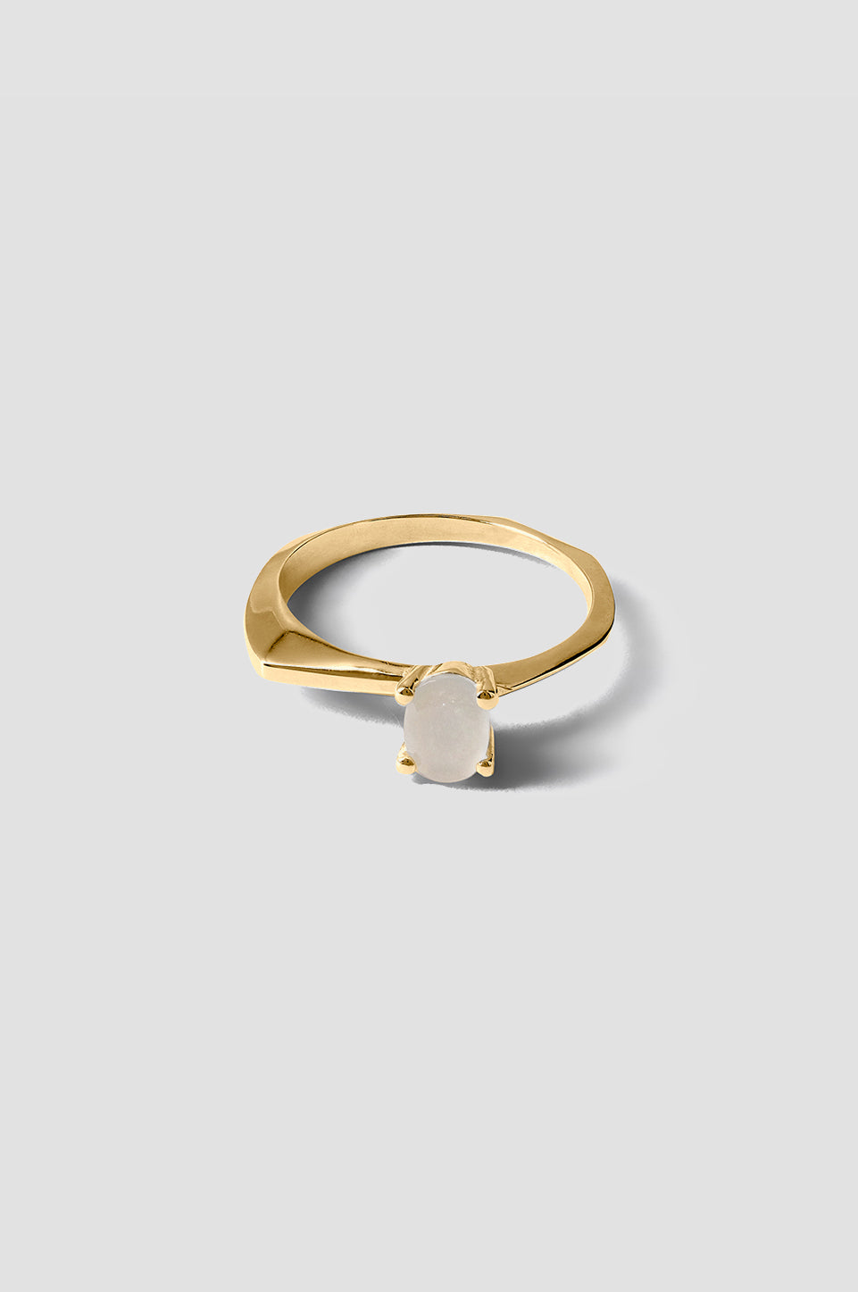 Tide Ring 02 Gold Plated Silver