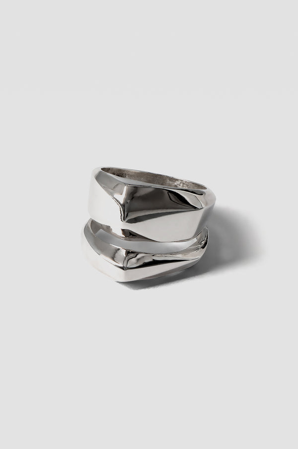 Tide Ring 04 Silver