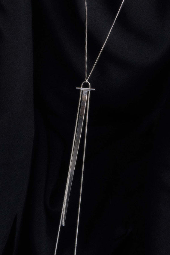 Forma Necklace 02 Silver