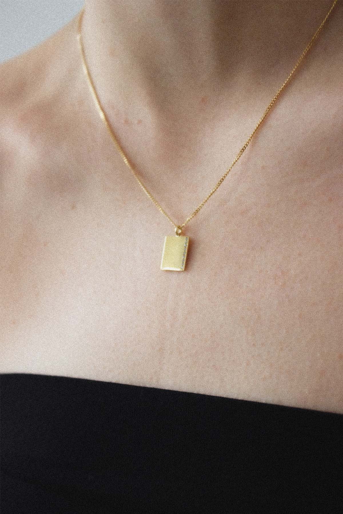 Lustre Necklace 02 18K Yellow Gold