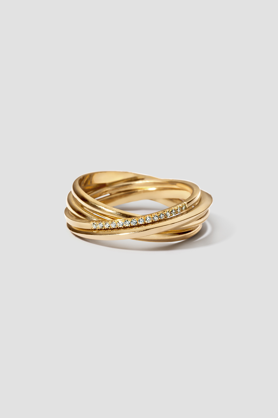 LVK Bague Anthologie 04 Or jaune 18K