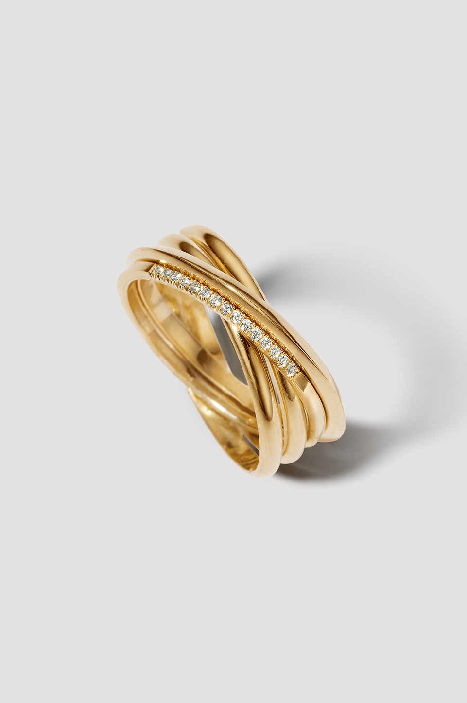 LVK Bague Anthologie 04 Or jaune 18K