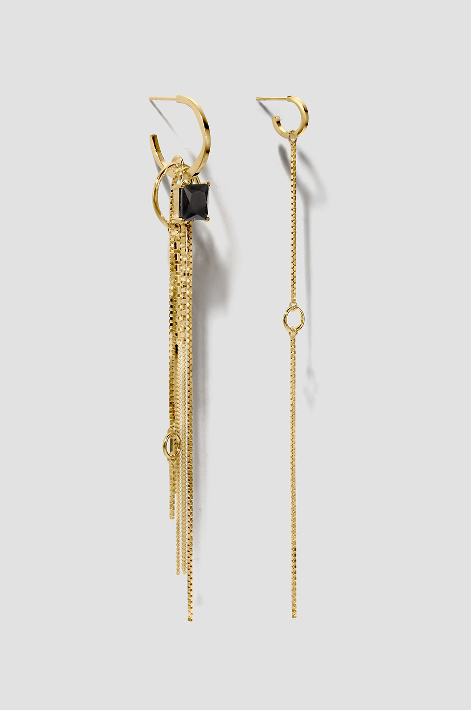 Epoc Earring 03 Gold Plated Silver