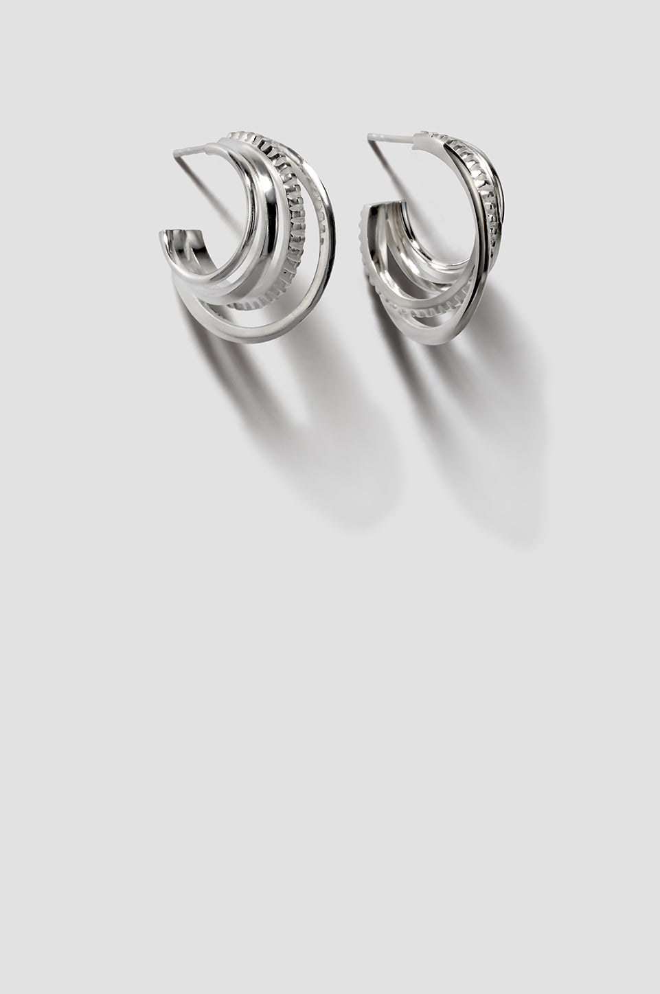 Epoc Earring 05 Silver