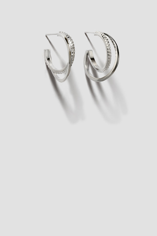 Epoc Earring 06 Silver