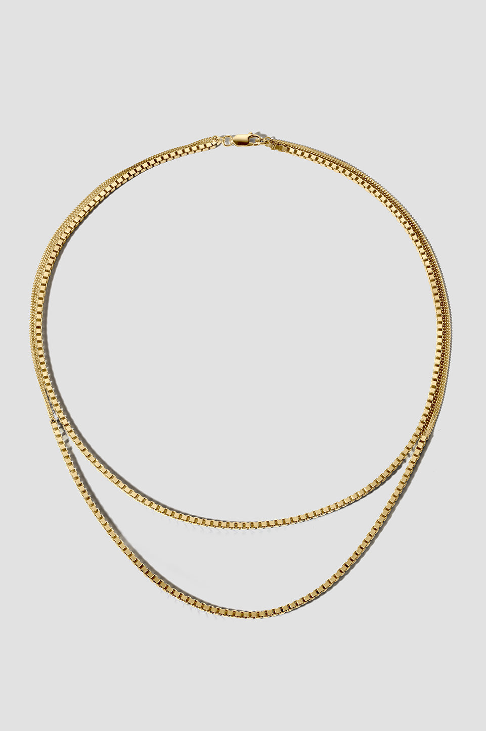 Epoc Necklace 03 Gold Plated Silver