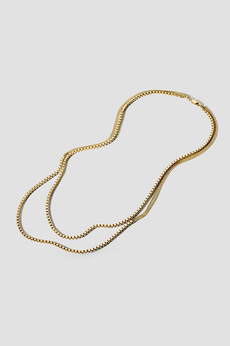 Epoc Necklace 03 Gold Plated Silver