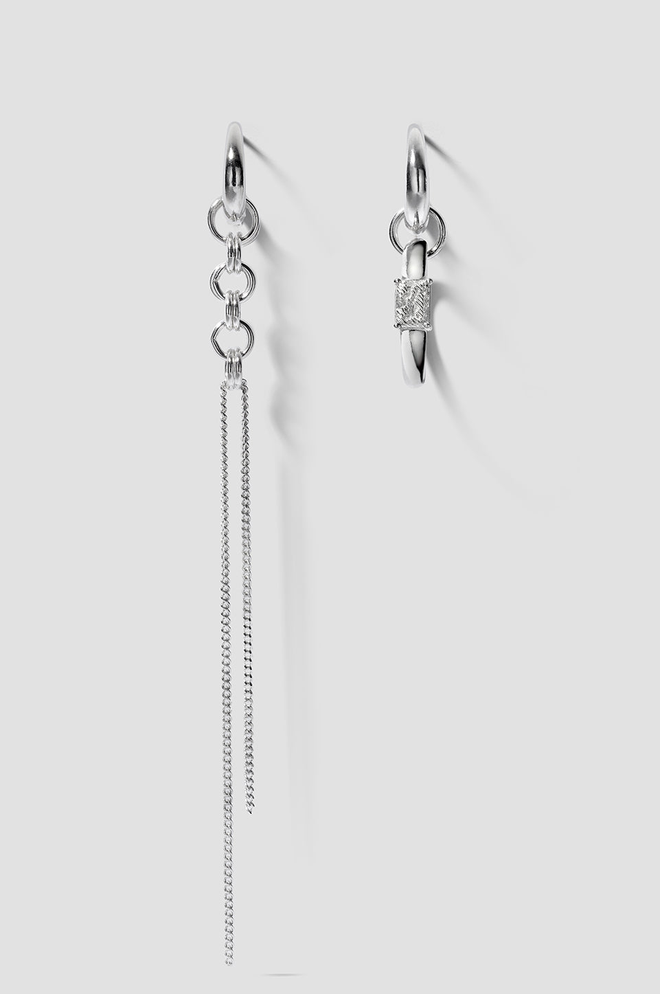 Fragma oorbellen 03 van sterling zilver