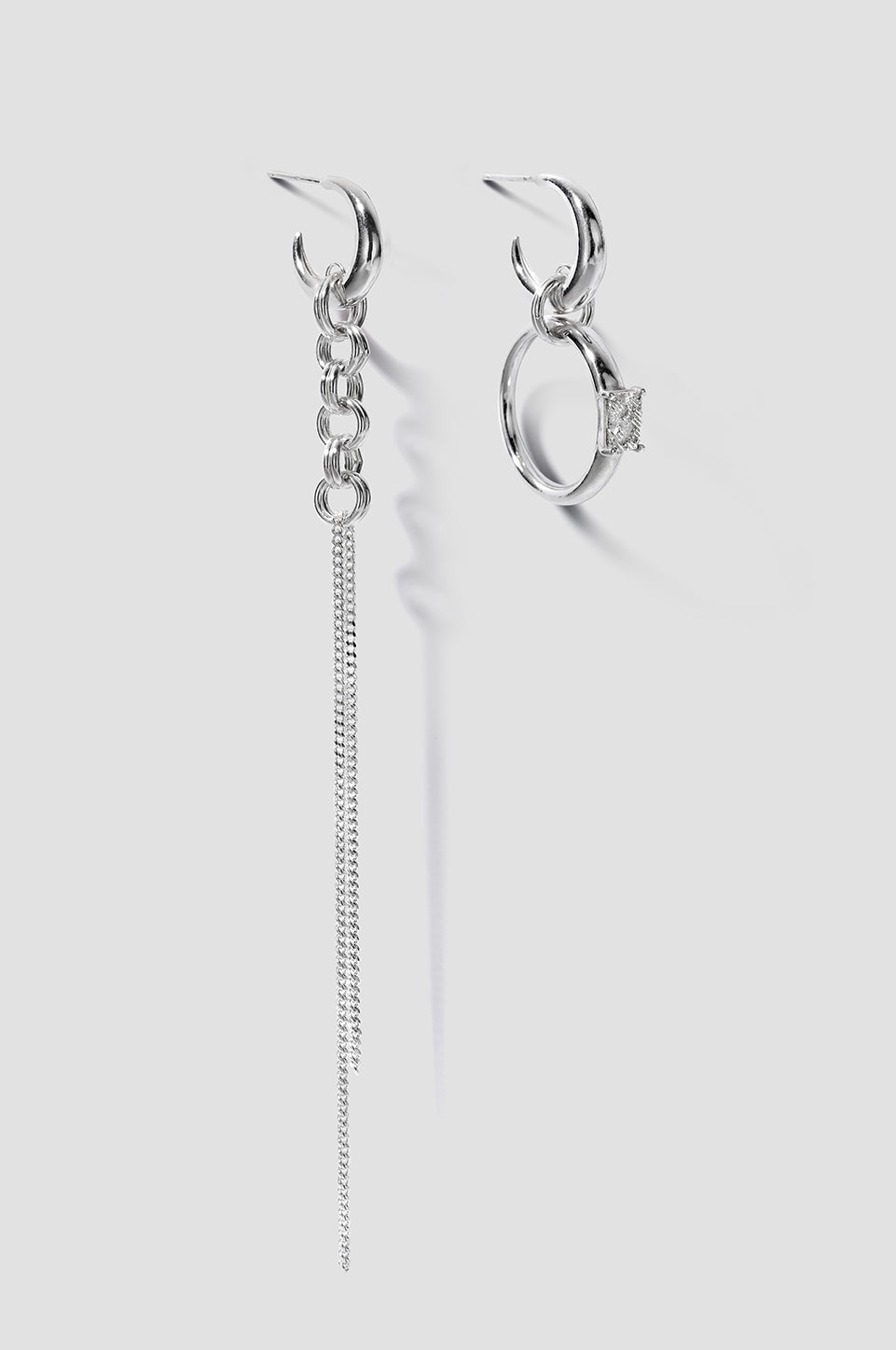 Fragma oorbellen 03 van sterling zilver