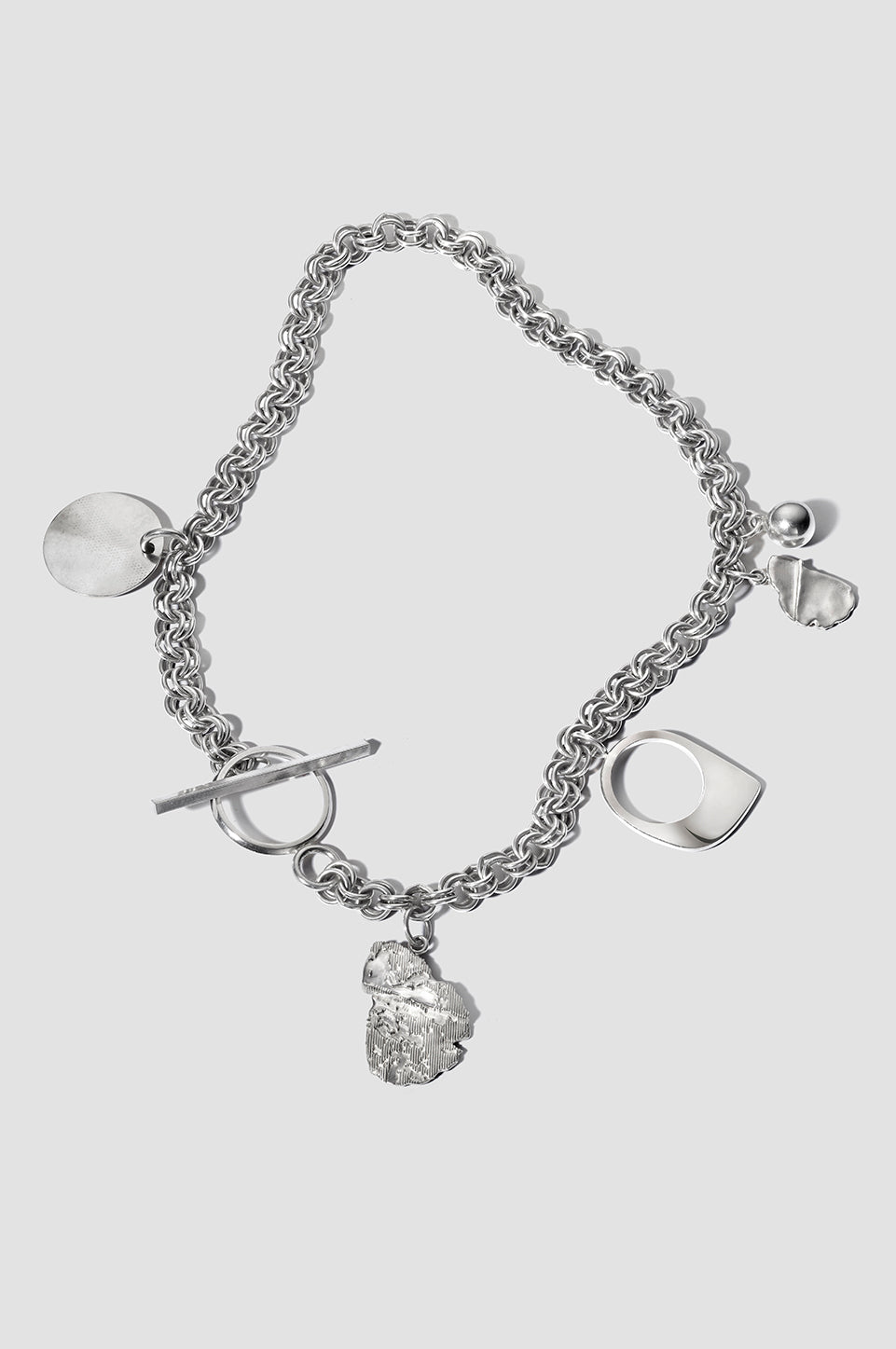 Collier Fragma 01 en argent massif