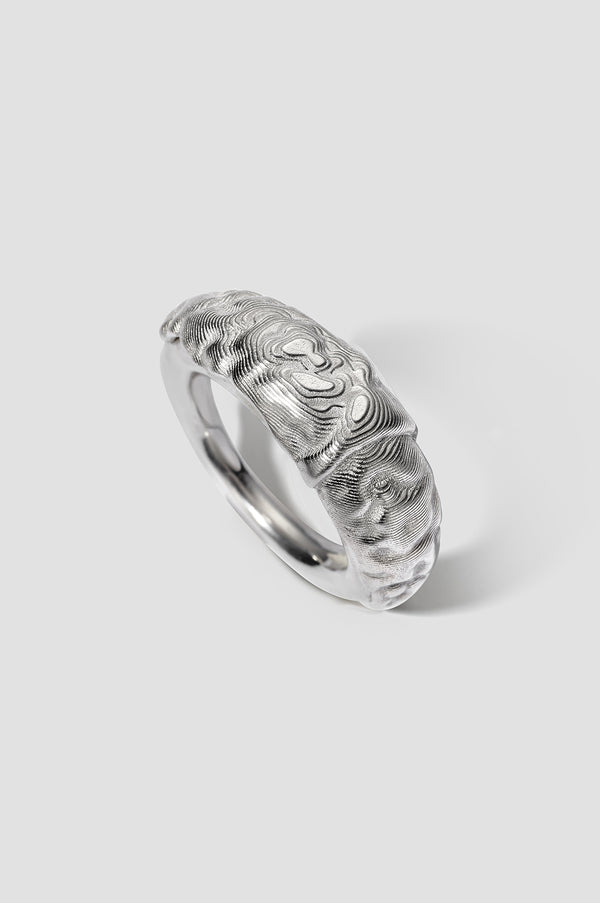 Bague Fragma 02 en argent massif