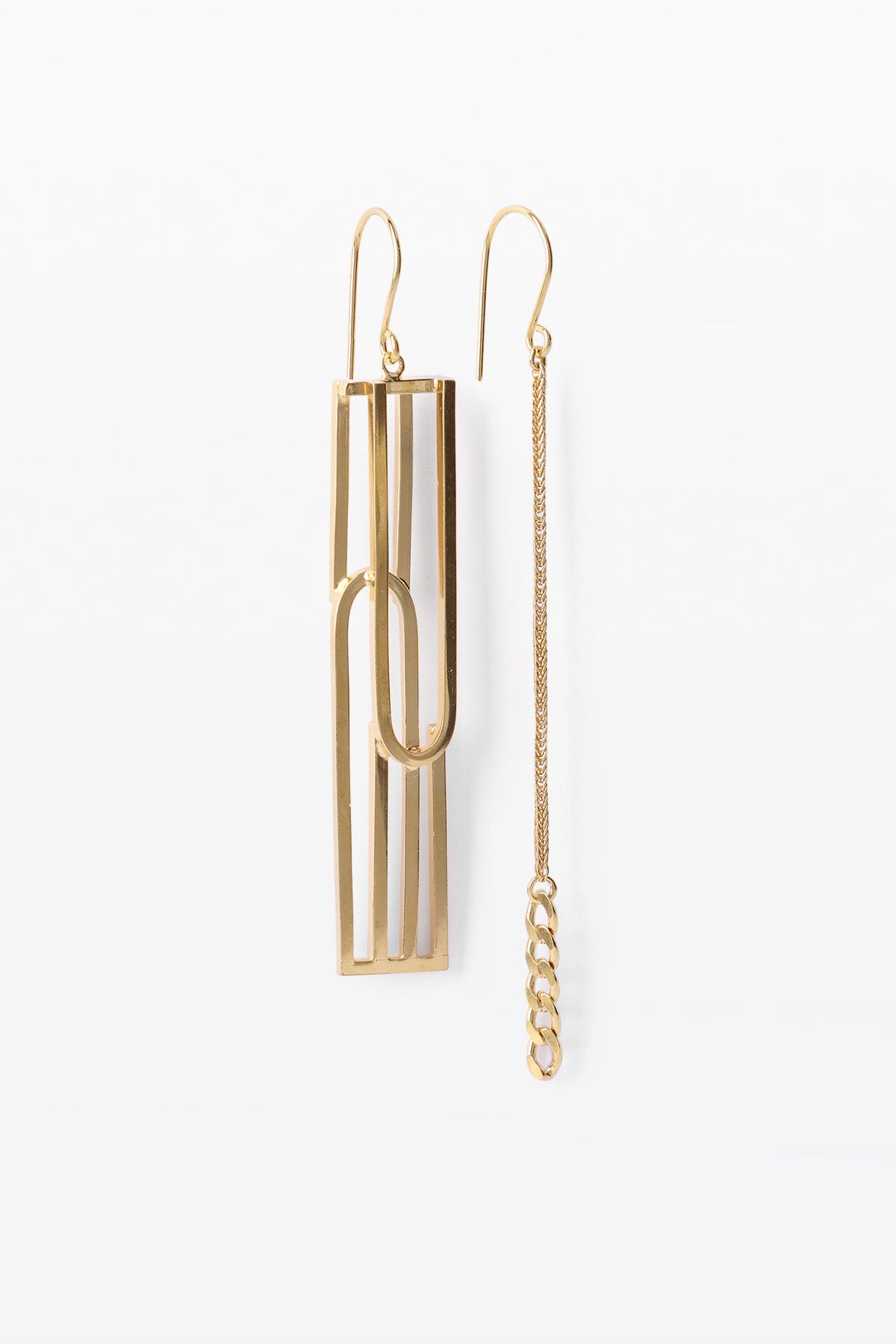 Forma Earring 09 Gold Plated Silver