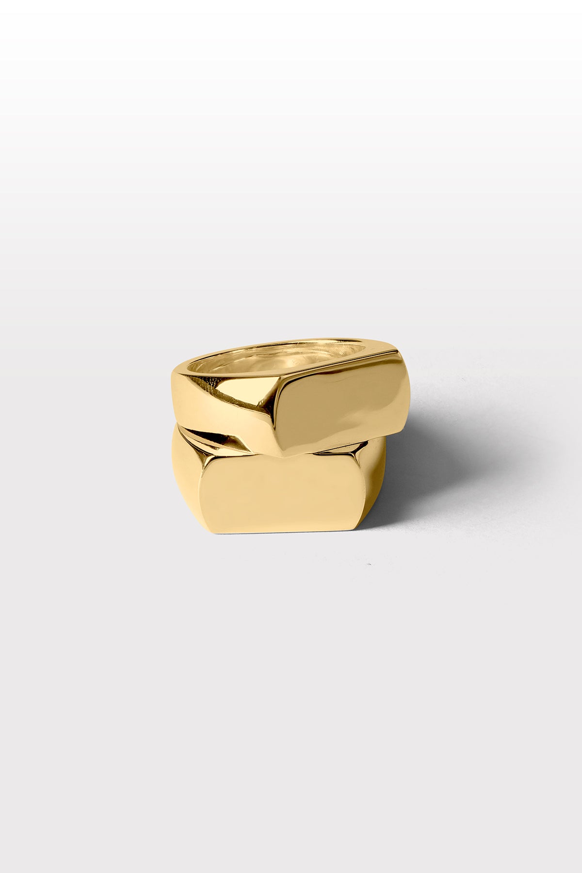 Situ Ring 06 Gold Plated Silver