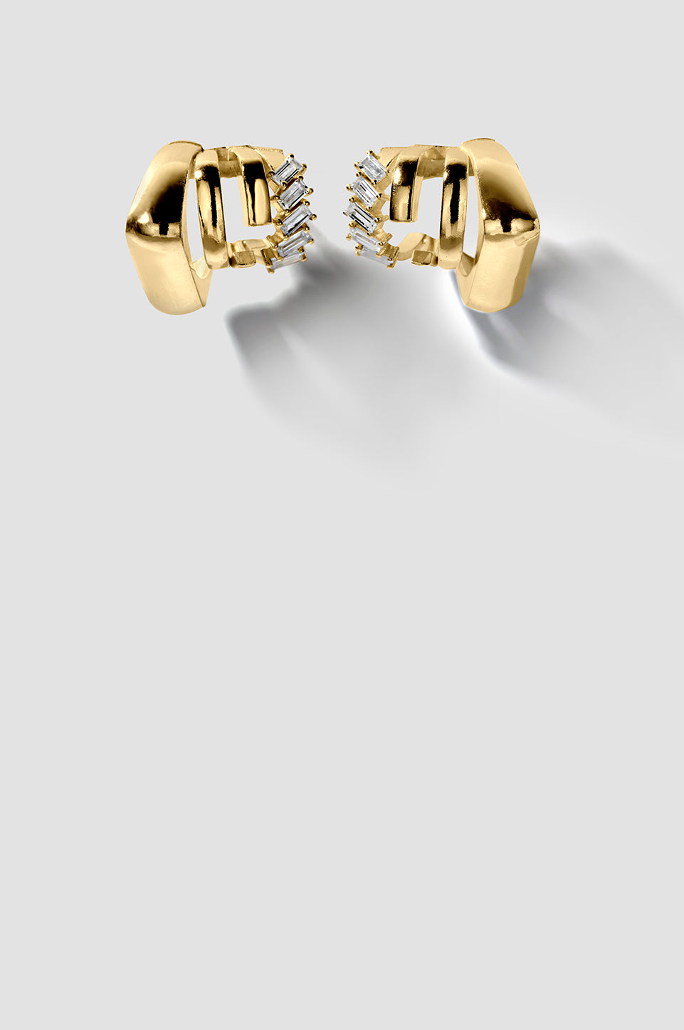 Verto Earring 01 Gold Plated Silver