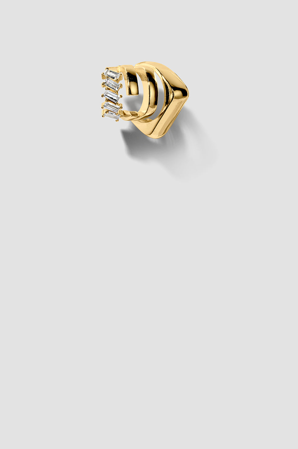 Verto Earring 08 Gold Plated Silver