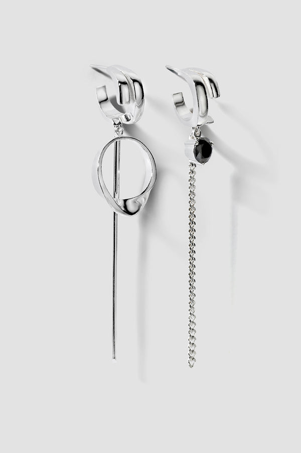 Verto Earring 04 Silver