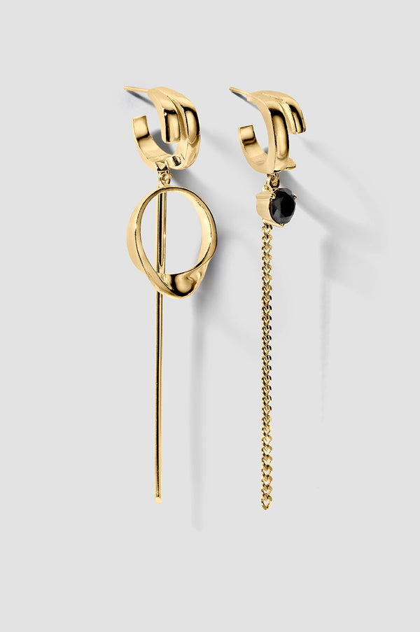 Verto Earring 04 Gold Plated Silver