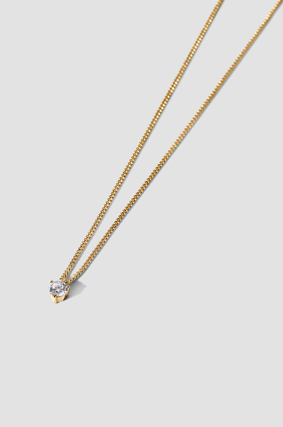 Verto Necklace 05 Gold Plated Silver