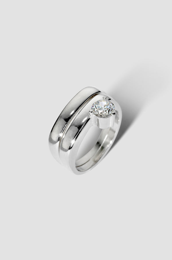 Verto Ring 04 Silver